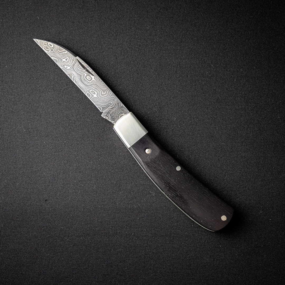 Phoenix Jack Gaboon Ebony Damascus